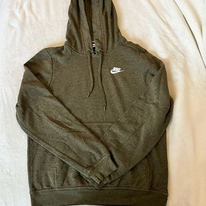 women's green nike hoodie